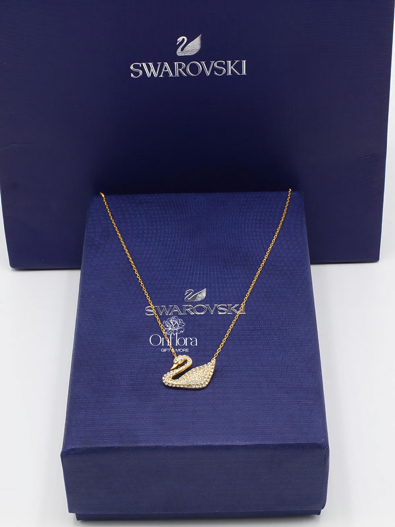 سلسال سواروفسكي سوان كرستال طبق الأصل درجه أولى (بدون ملحقات, بدون تنسيق)