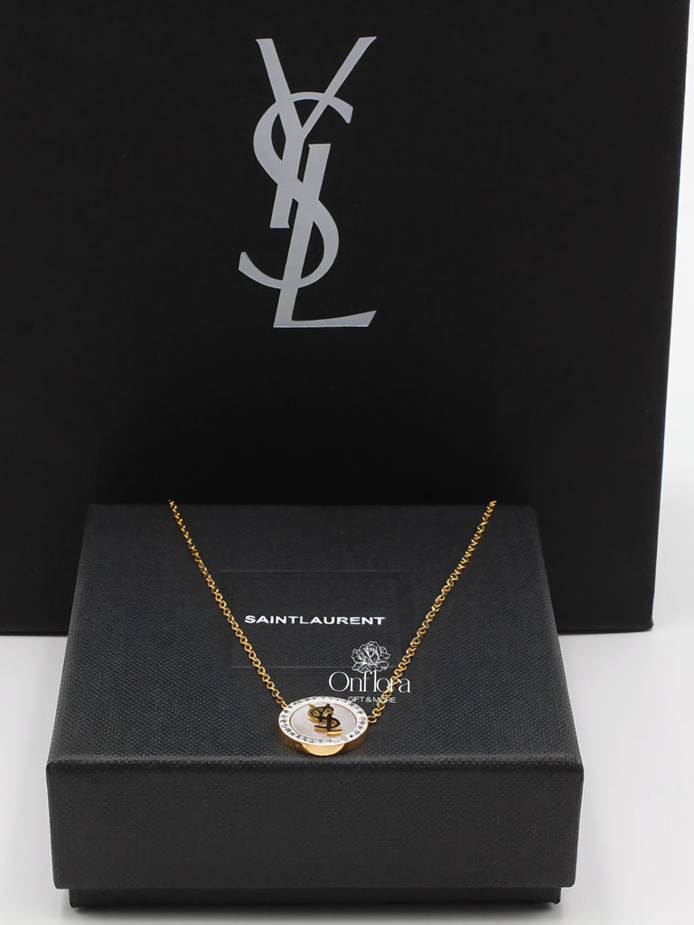 سلسال إيف سان لوران مدور شيل طبق الأصل درجه أولى (بدون ملحقات, بدون تنسيق)