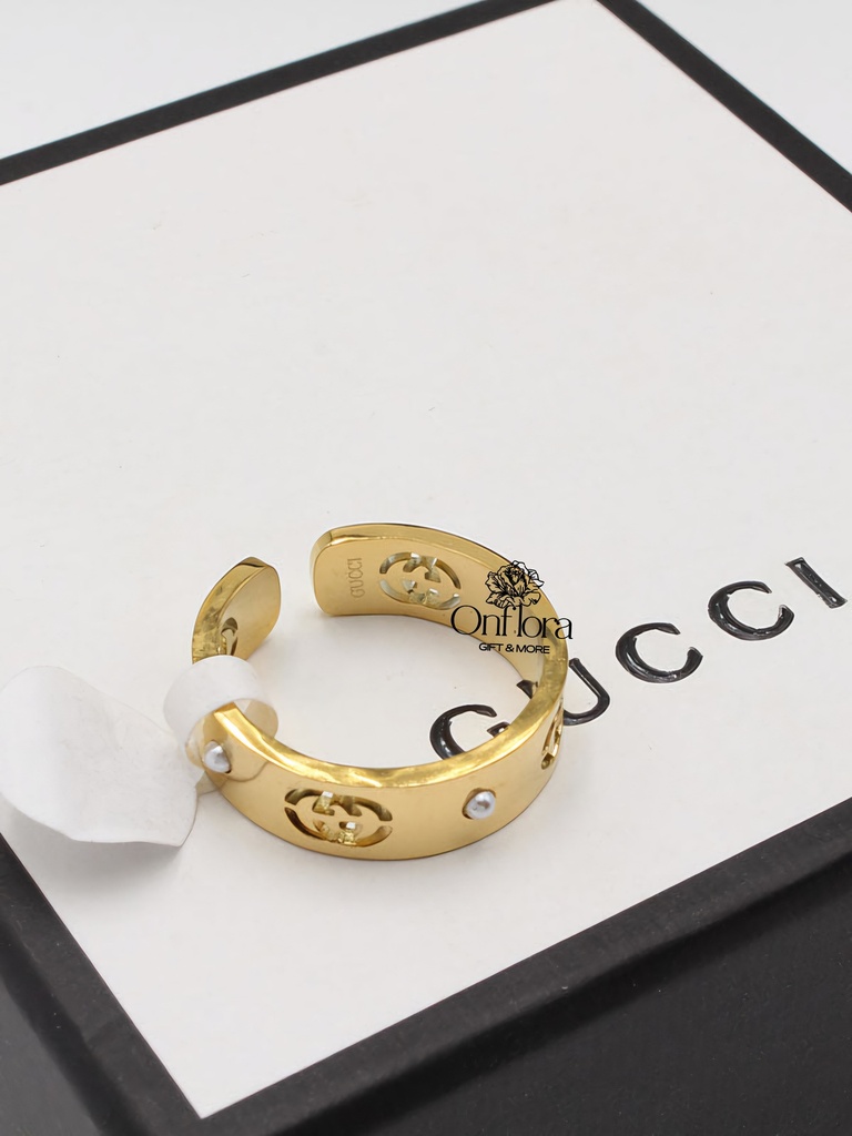 خاتم قوتشي لولو دبلة ناعمة طبق الأصل درجه أولى (بدون ملحقات, بدون تنسيق)