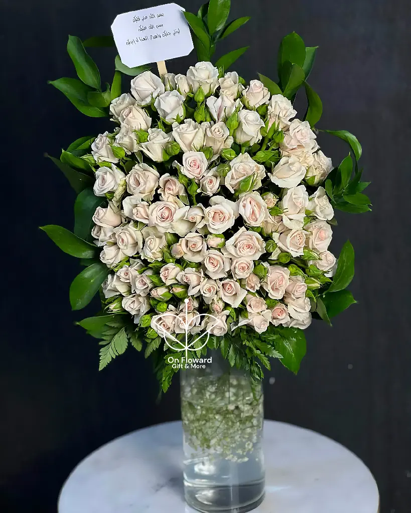 [Vs19] تنسيق فازة زجاجية عمودية