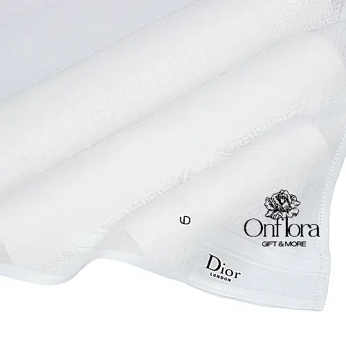 شماغ ديور ابيض كلاسيك اصدار 2026 (بدون تنسيق)