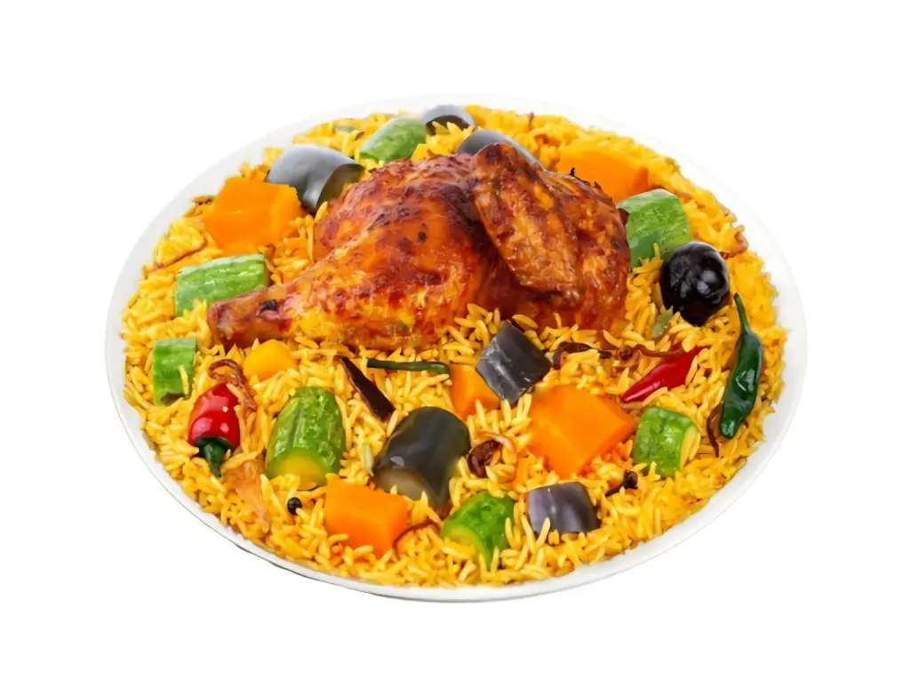 وجبة كبسة خضار