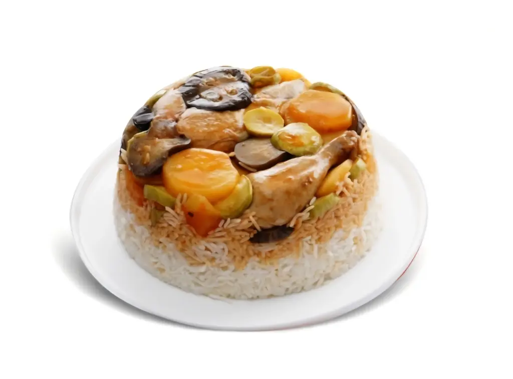 وجبة دجاج مقلوبة