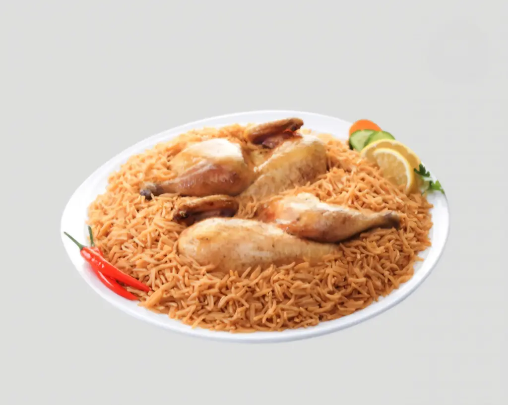 وجبة دجاج مضغوط