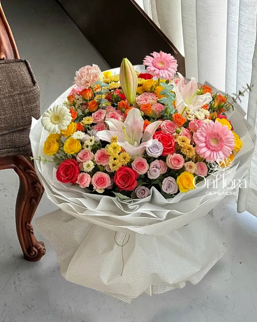 تنسيق باقه ورد