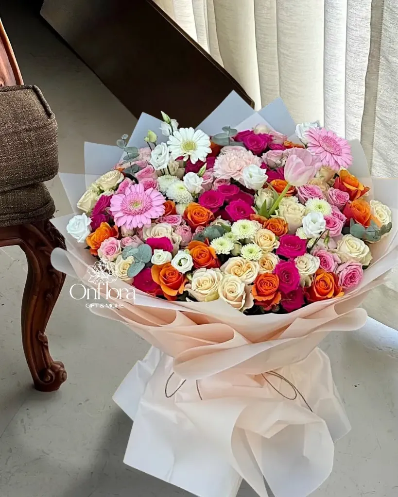 تنسيق باقه ورد