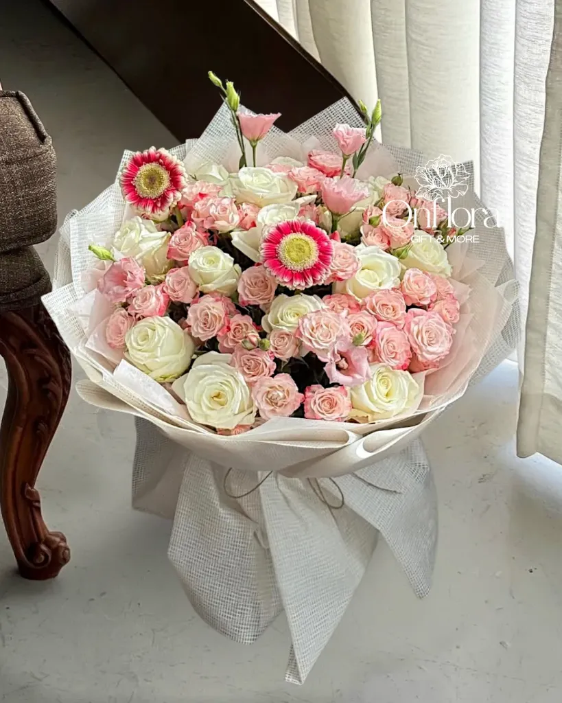 تنسيق باقه ورد 