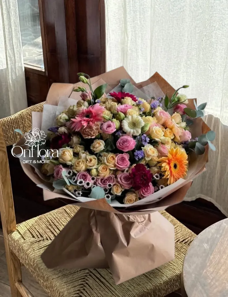 تنسيق باقه ورد