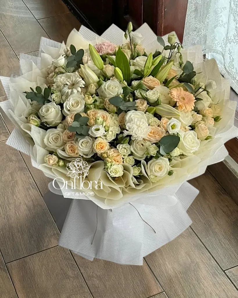 تنسيق باقة ورد