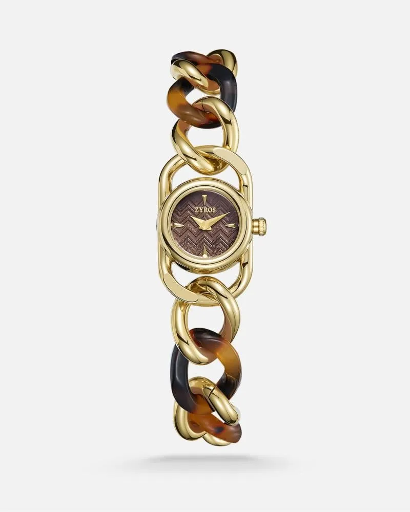 توفير ساعة سُندس النسائية بسير من الستيل والعاج من زايروس خلال ساعه أو ربما أقل مناسب جداً لتقديمة كهديه