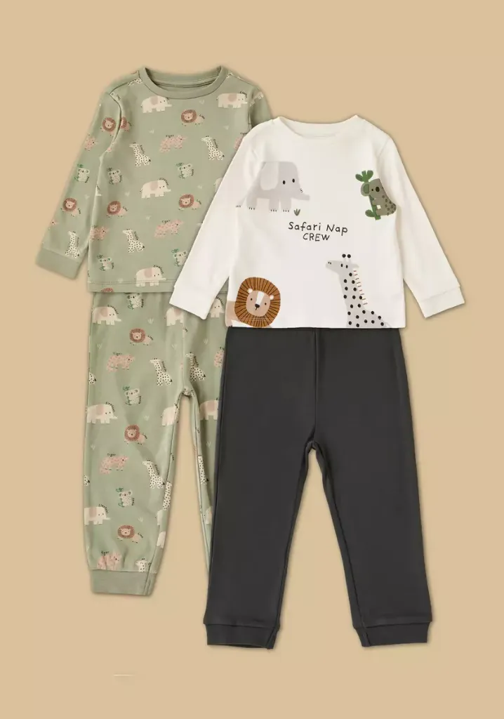 توفير ملابس طقم بيجاما قطن قطعتين بطبعات من ماكس خلال ساعه أو ربما أقل مناسب جداً لتقديمة كهديه