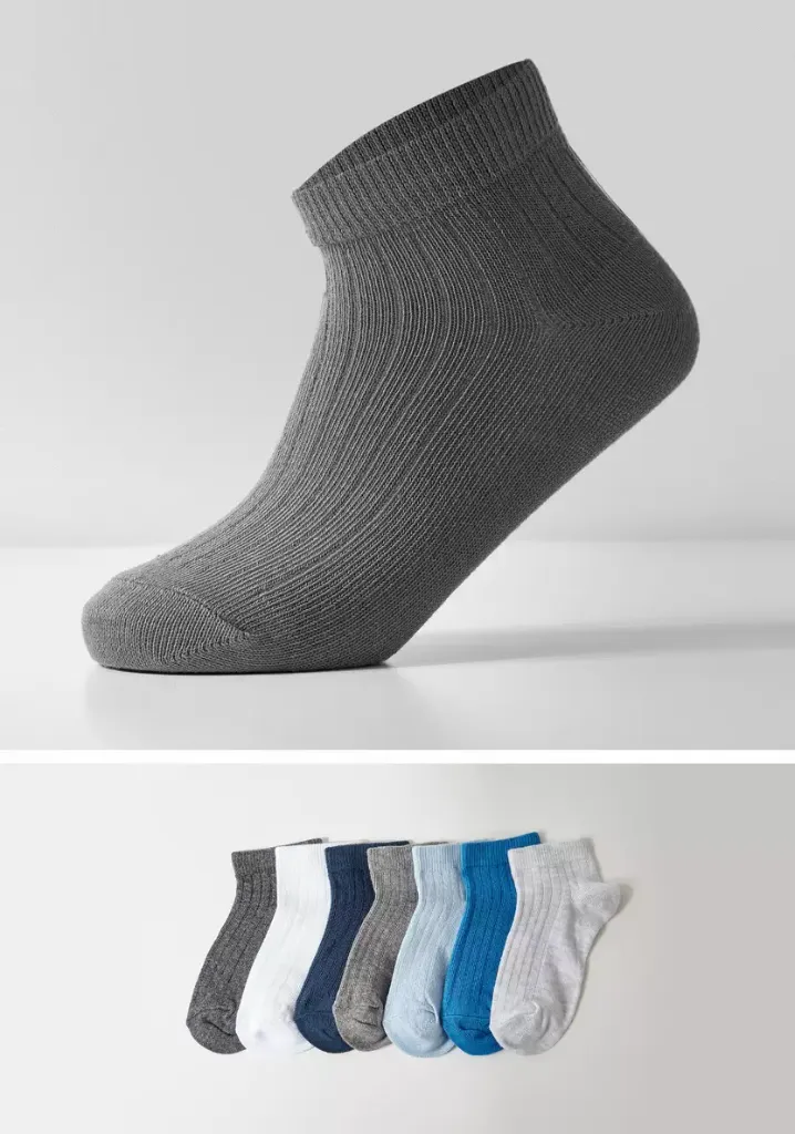 توفير ملابس طقم جوارب بارزة الملمس 7 أزواج بطول الكاحل ( من ماكس ) خلال ساعه أو ربما أقل مناسب جداً لتقديمة كهديه