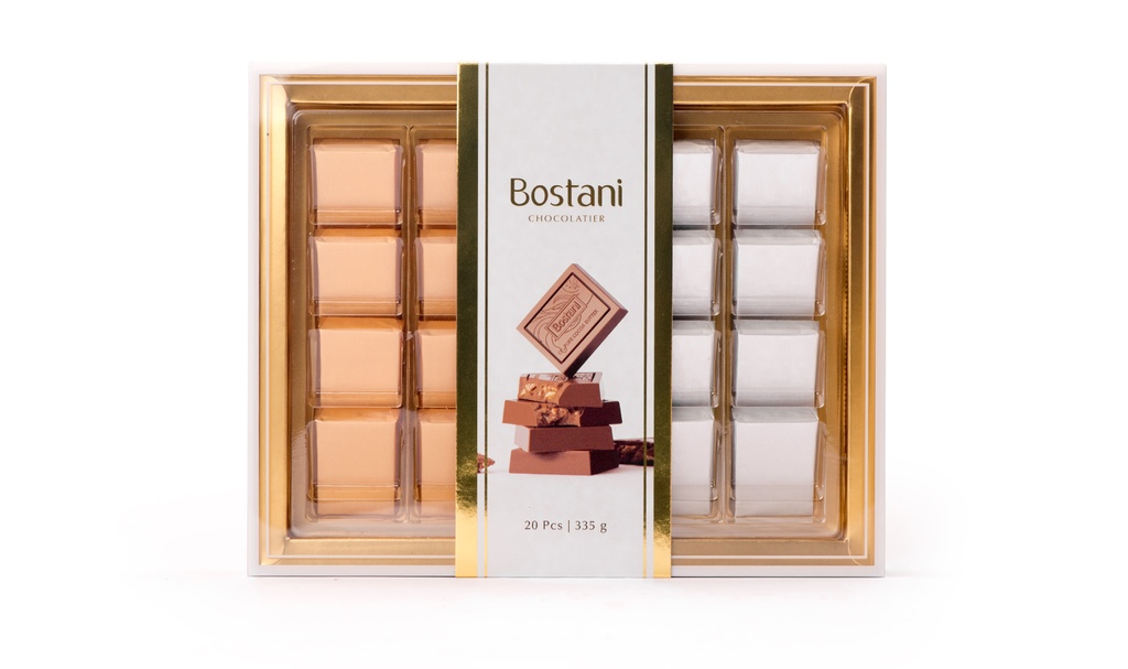 [بستاني] شوكولاتة بلجيكية منوعة 20  حبات من بستاني